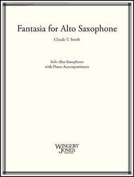 FANTASIA FOR ALTO SAXOPHONE SOLO cover Thumbnail